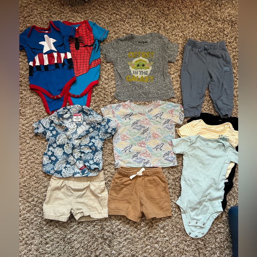 Baby boy size 12 month capsule 11 pieces